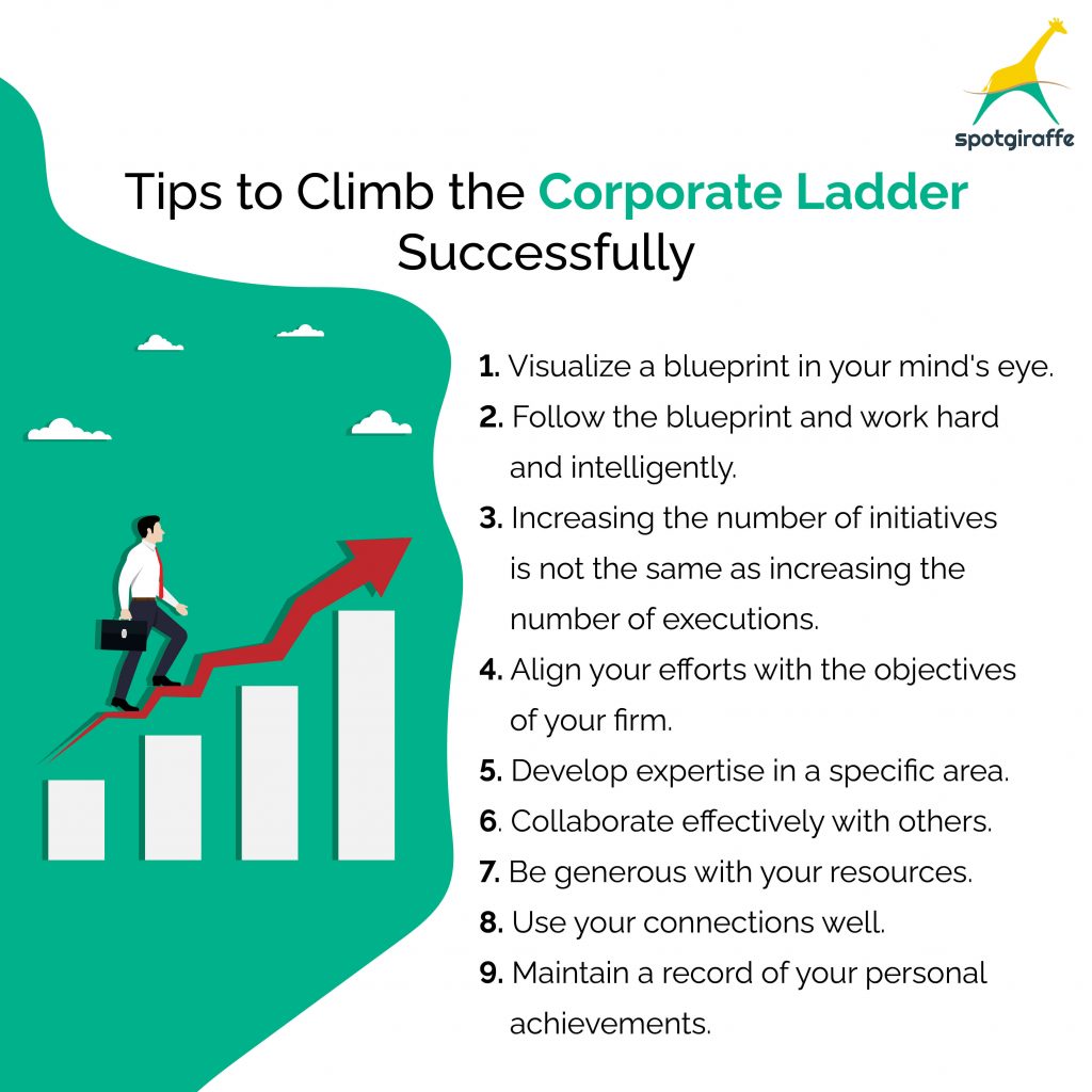 tips to climb the corporate ladder